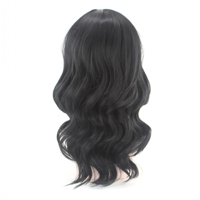 20inch Black Synthetic Wigs Hair Wigs for Women Wave  Wigs Hair New Fashion Ladies Hair Wigs