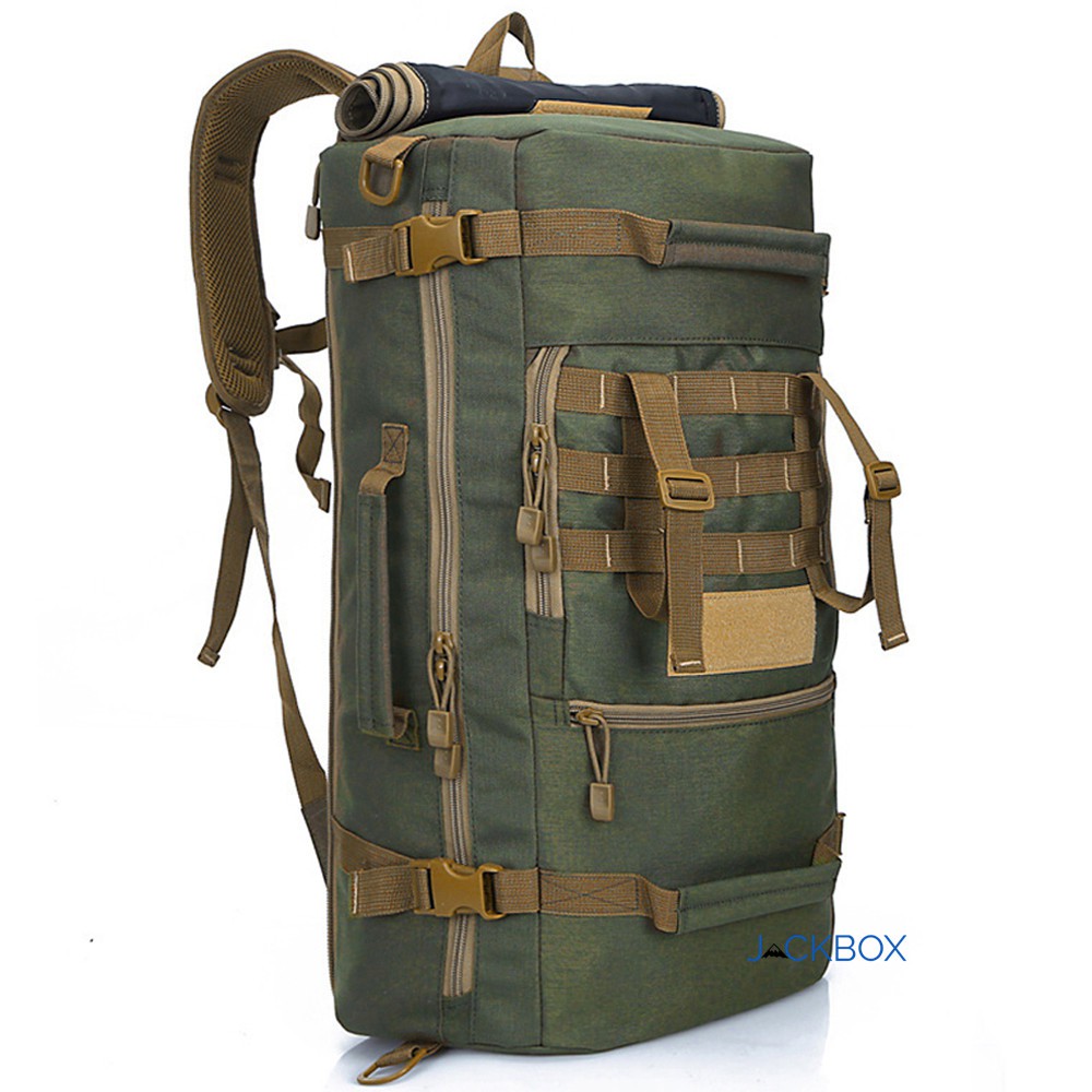 50L Women Men Bag Military Outdoor Backpack Local Lion Hiking Backpack Multifunction