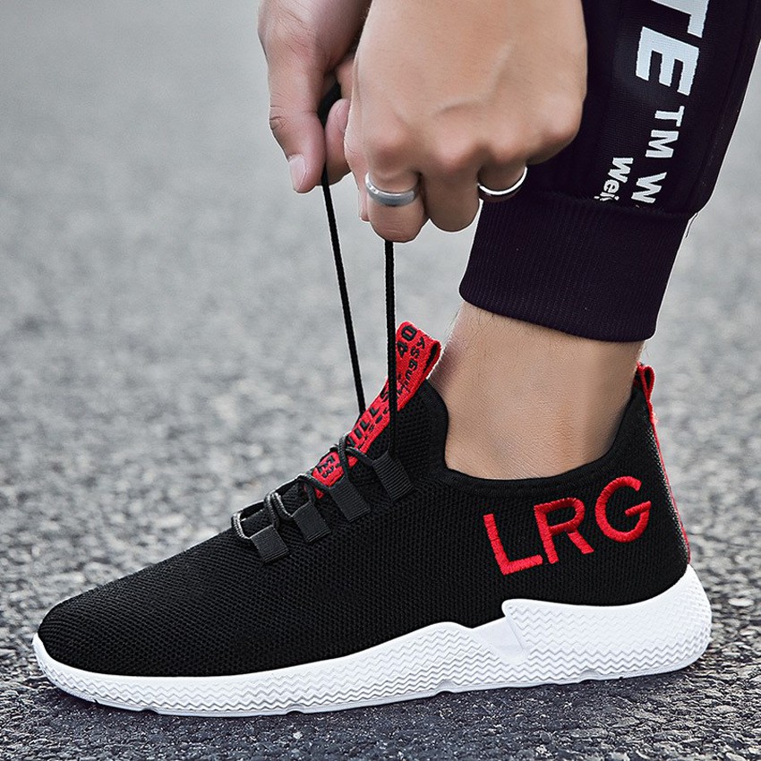 LRG UNISEX Women Men&apos;s Sneakers Sport Shoes Shoe Kasut Women&apos;s Casual Outdoor Sport Men Shoes