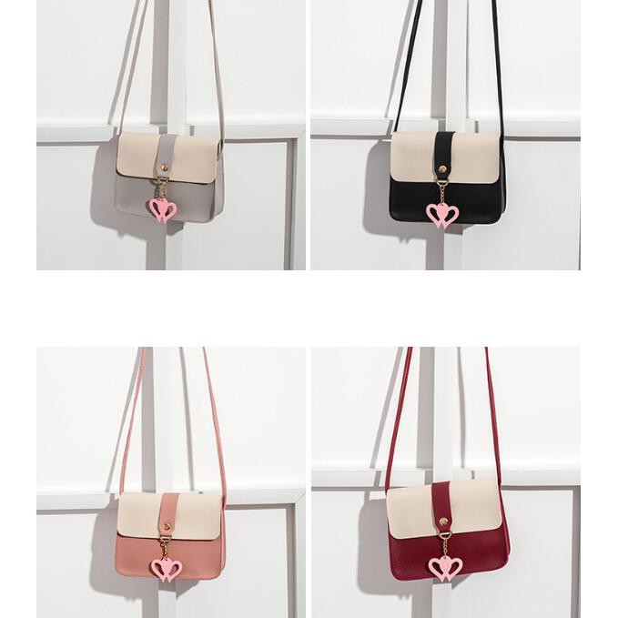 Ready Stock Korean Women&apos;s Sling Bag Shoudler Bag Girl Handbag Women Fashion Bag Wallet