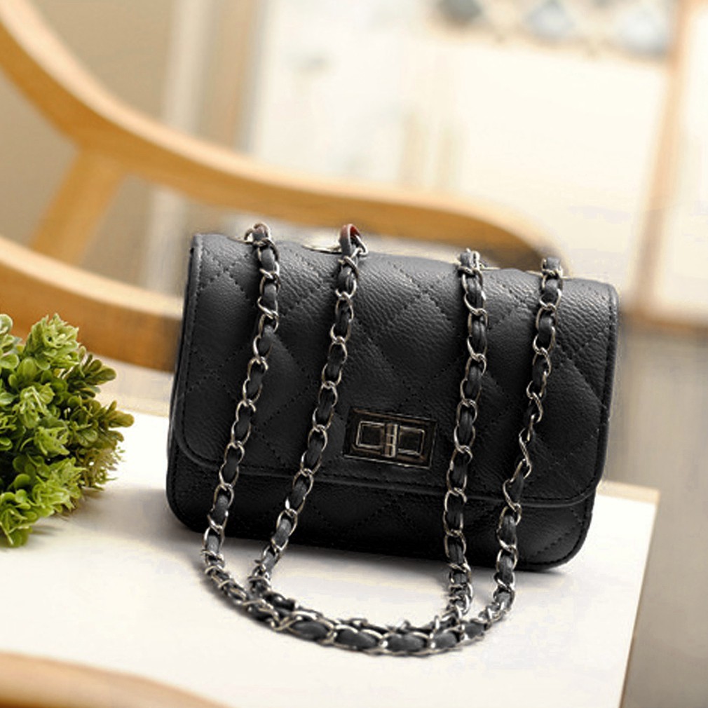 Fashion Women Sling Bag Messenger Bags Chain Lady Shoulder Bag