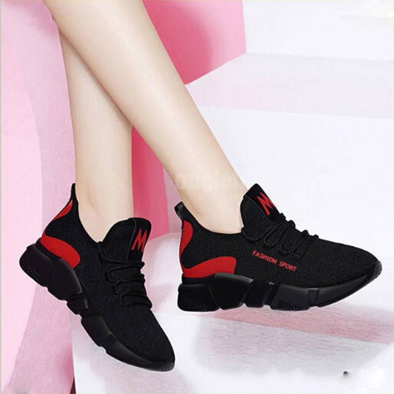 Women Ladies Sneakers Casual Sport Walking Shoes Breathable Hollow Mesh Sports Shoes