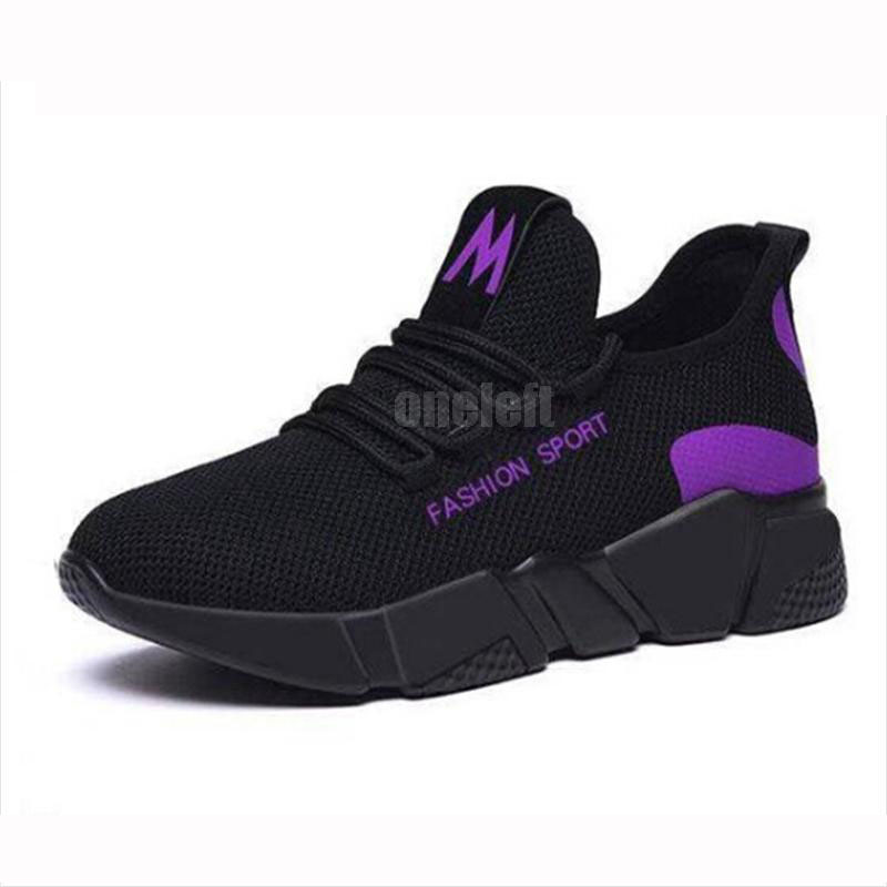 Women Ladies Sneakers Casual Sport Walking Shoes Breathable Hollow Mesh Sports Shoes