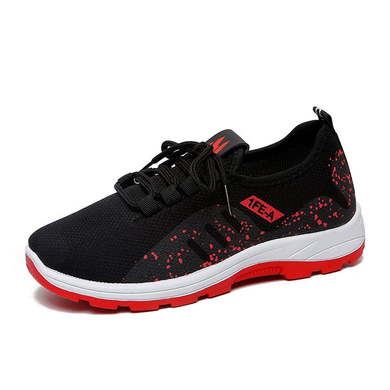 Casual Women&apos;s Shoes Running Sports Shoes Lace Up Mesh Breathable Sneaker