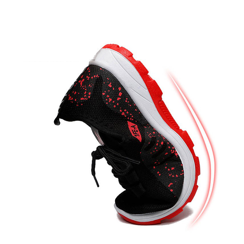 Casual Women&apos;s Shoes Running Sports Shoes Lace Up Mesh Breathable Sneaker