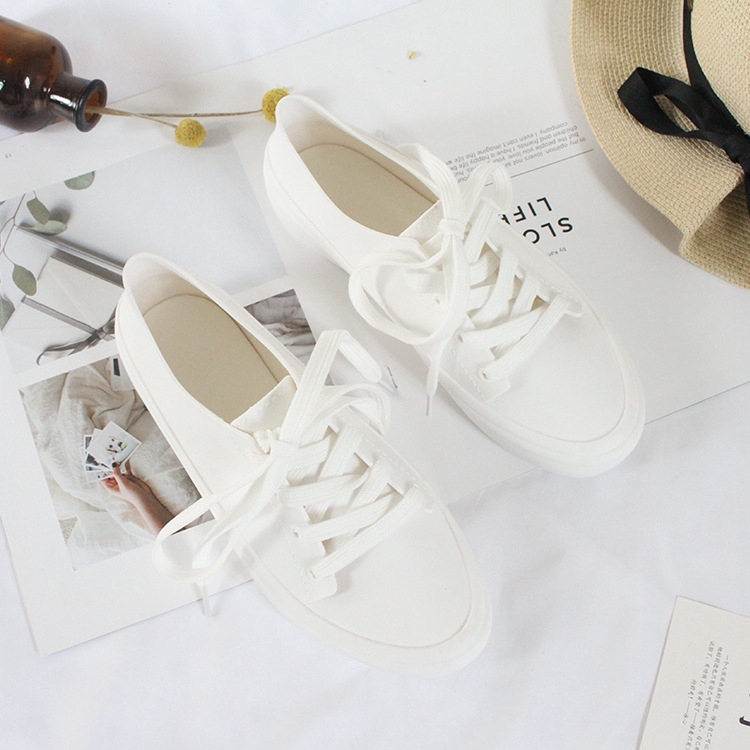 Ready Stock Korean Women Shoes Outside Flat Summer Lace Up Jelly Black Shoe Sneaker