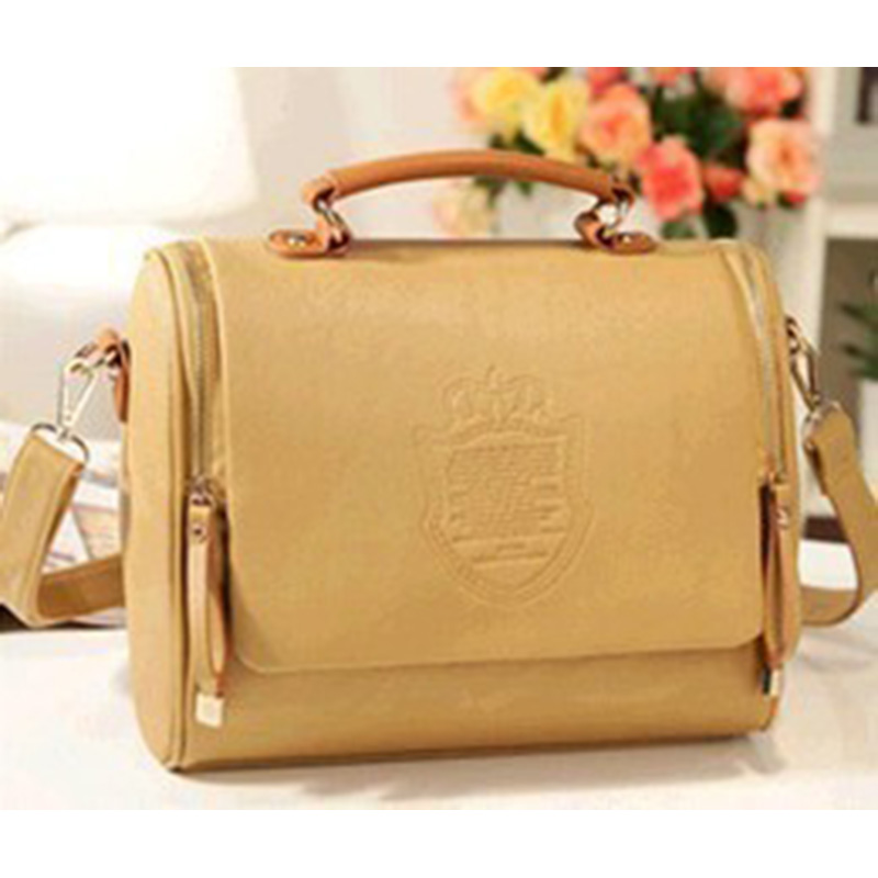 READY STOCK Women Handbag Lady Shoulder Bag Korean Casual British Retro PU Leather Sling Bag