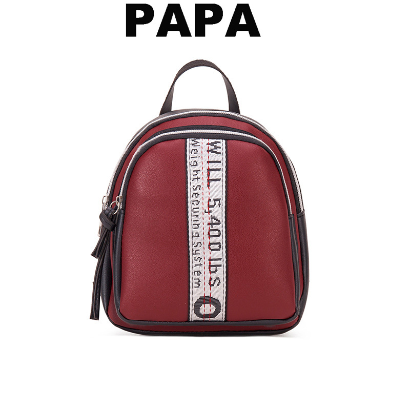 Fashion Korean Women&apos;s Bag PU Shoulder Bag Small School Bag Sling Bag Women Backpack Lady Bag