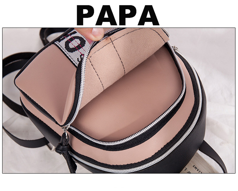 Fashion Korean Women&apos;s Bag PU Shoulder Bag Small School Bag Sling Bag Women Backpack Lady Bag