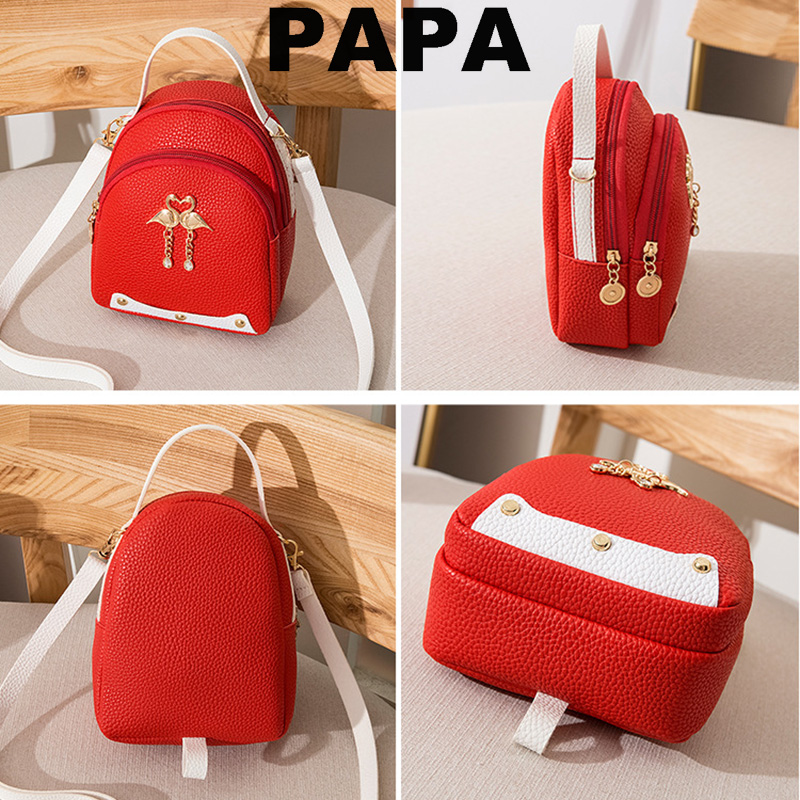 New Fashion Women&apos;s Backpack Women Handbag Sling Bag Tote Bag Lady Shoulder Bag Cross-Body Bag