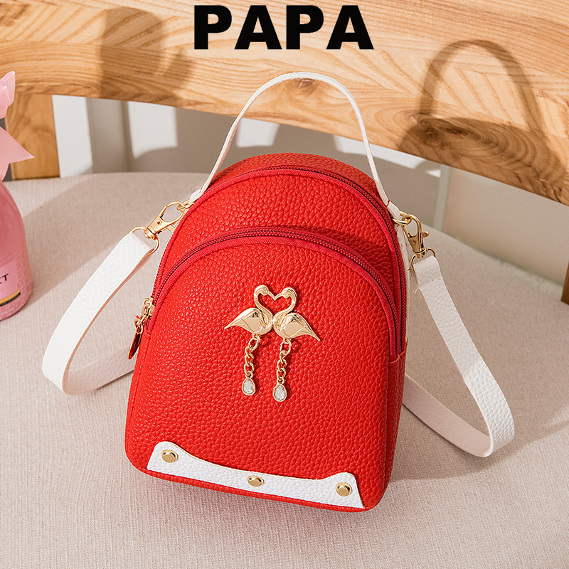 New Fashion Women&apos;s Backpack Women Handbag Sling Bag Tote Bag Lady Shoulder Bag Cross-Body Bag
