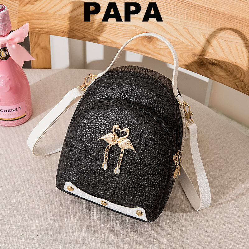New Fashion Women&apos;s Backpack Women Handbag Sling Bag Tote Bag Lady Shoulder Bag Cross-Body Bag