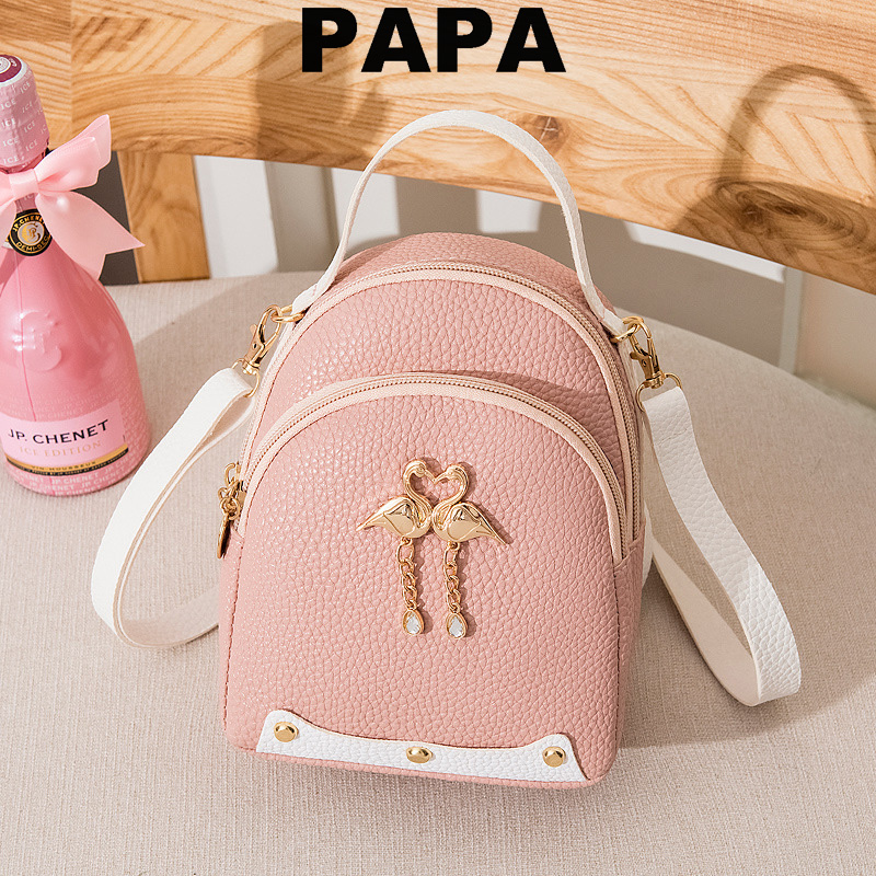New Fashion Women&apos;s Backpack Women Handbag Sling Bag Tote Bag Lady Shoulder Bag Cross-Body Bag