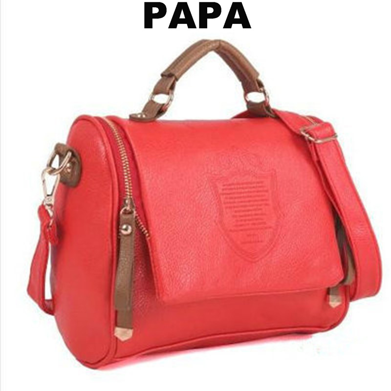 READY STOCK Women Handbag Lady Shoulder Bag Korean Casual British Retro PU Leather Sling Bag