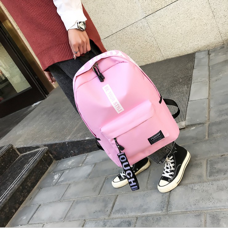 Be Your Style Student Bag Galas Backpack Beg Girl Shoulder Handbag