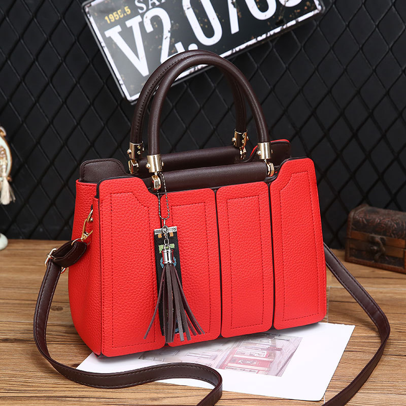 PAPA A110 Fashion Women&apos;s Handbag Sling Bag PU Leather Cross Body Elegant Lady Shoulder Bag