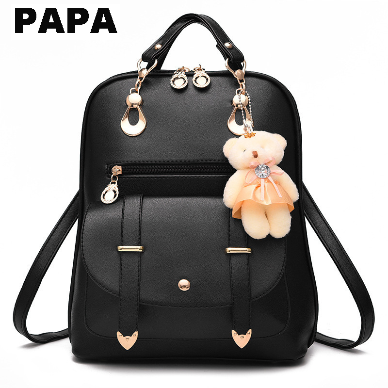 PAPA A112 Fashion PU Women's Shoulder Bag Woman Hand Bag Sling Bag Cross Body Elegant Lady   HandBag