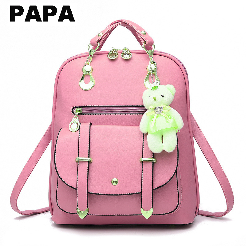 PAPA A112 Fashion PU Women's Shoulder Bag Woman Hand Bag Sling Bag Cross Body Elegant Lady   HandBag