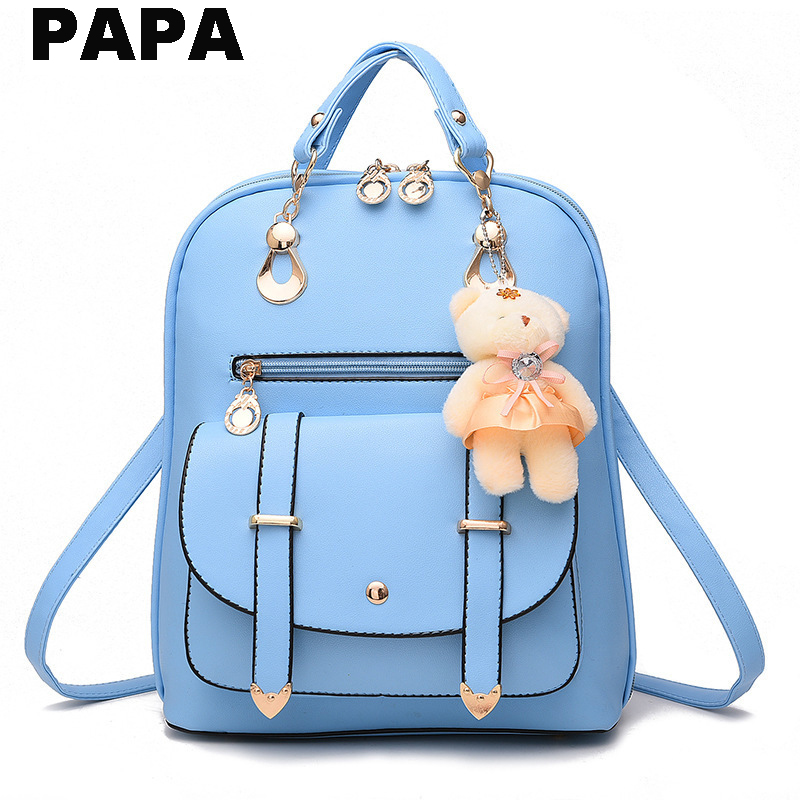 PAPA A112 Fashion PU Women's Shoulder Bag Woman Hand Bag Sling Bag Cross Body Elegant Lady   HandBag