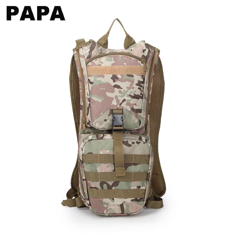 PAPA 3L Water Backpack Women Men Bag Military Outdoor Backpack Hiking Sports Camo Shoulder Bag A126