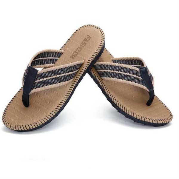 Men&apos;s Flip Flops Summer Men&apos;s Beach Slippers Men&apos;s Sandals Dragging Man Shoes Leisure Bathroom Shoes