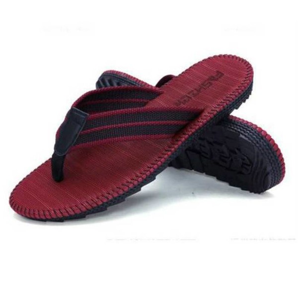Men&apos;s Flip Flops Summer Men&apos;s Beach Slippers Men&apos;s Sandals Dragging Man Shoes Leisure Bathroom Shoes