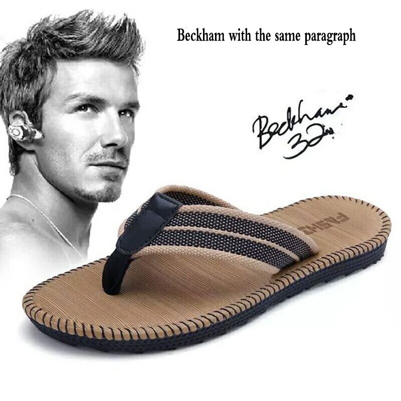 Men&apos;s Flip Flops Summer Men&apos;s Beach Slippers Men&apos;s Sandals Dragging Man Shoes Leisure Bathroom Shoes