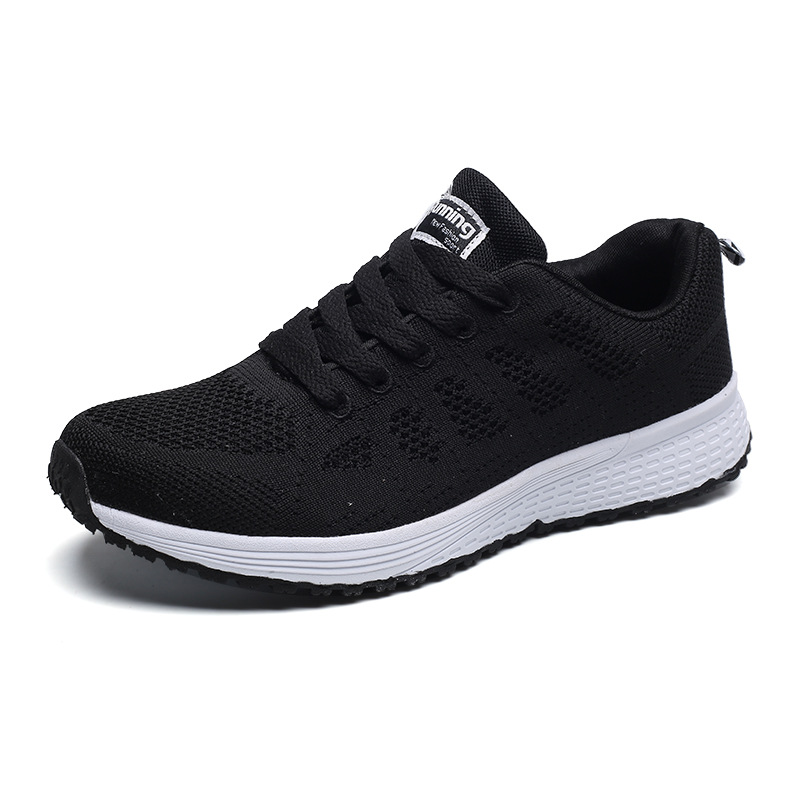 Lovers Women Sneakers Man Running Shoes Fly Weave Light Breathable Women Men Sport Shoes