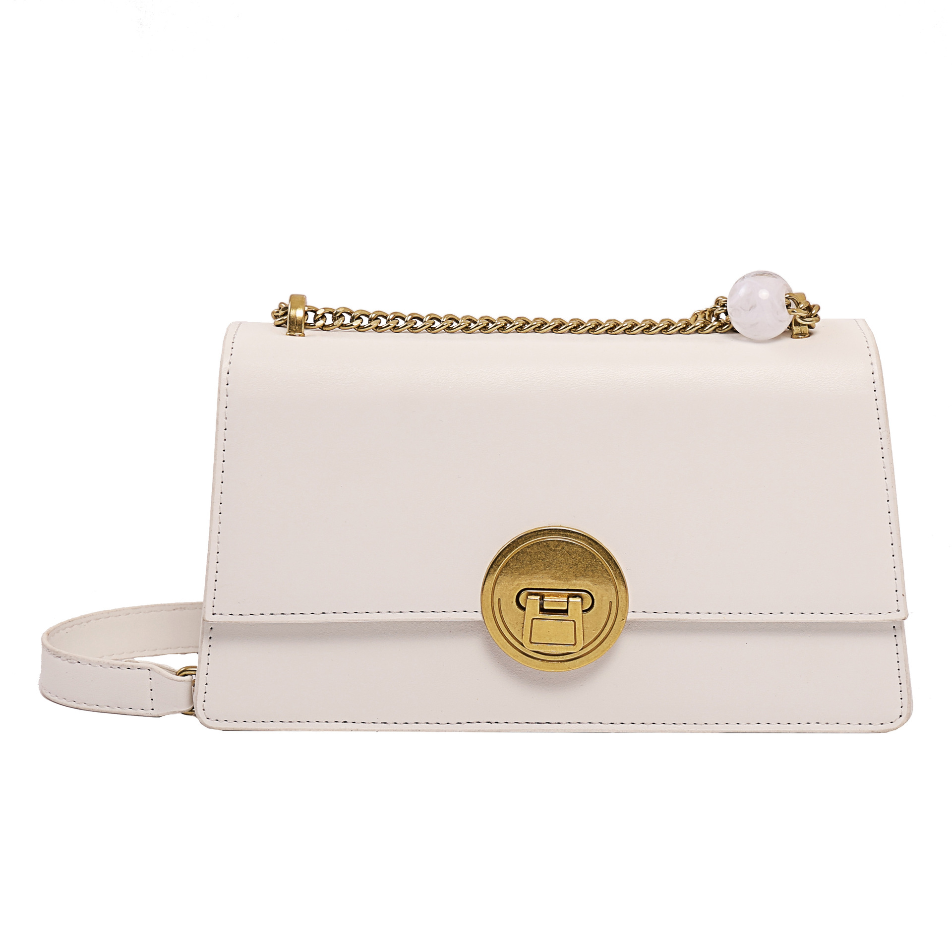 2022 New Fashion Underarm Bag Women's Handbag Genuine Leather Baguette Female Shoulder Bag Small Ladies Handbags Female Hand Bags Purses