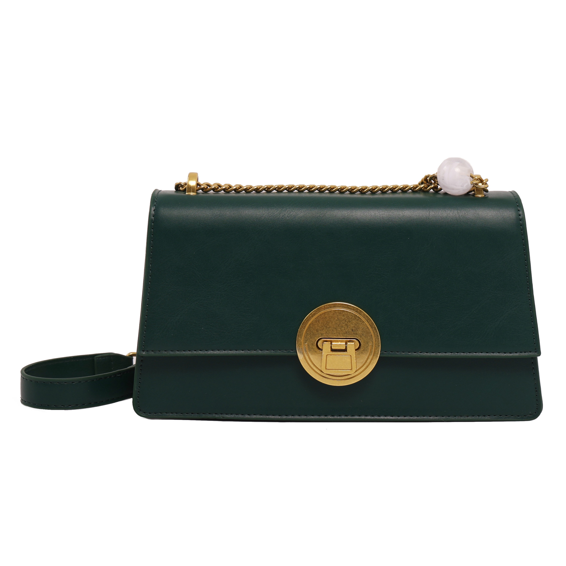 2022 New Fashion Underarm Bag Women's Handbag Genuine Leather Baguette Female Shoulder Bag Small Ladies Handbags Female Hand Bags Purses