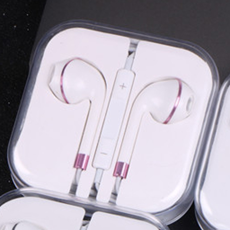 Sports earphones 3.5mm In-Ear Wired Earphone Earbuds Stereo Headphones With Mic for huawei Xiaomi