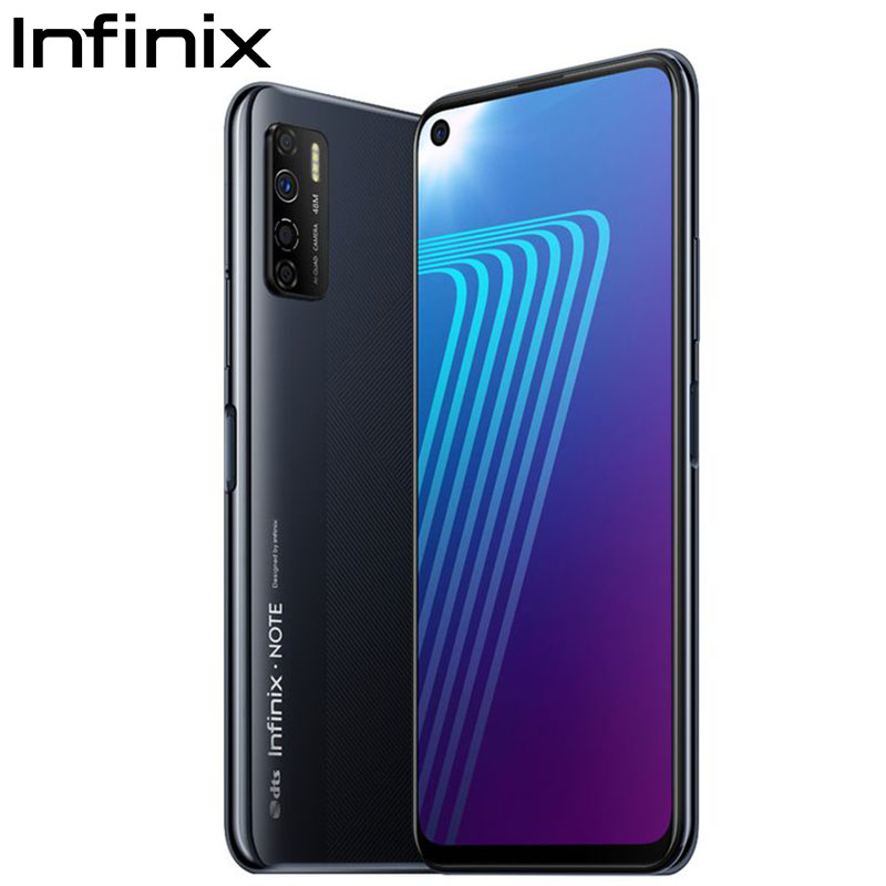 Infinix NOTE 7 LITE Smartphone 6.6&quot; 4+64GB 48MP Camera 5000mAh Battery Mobile Phones