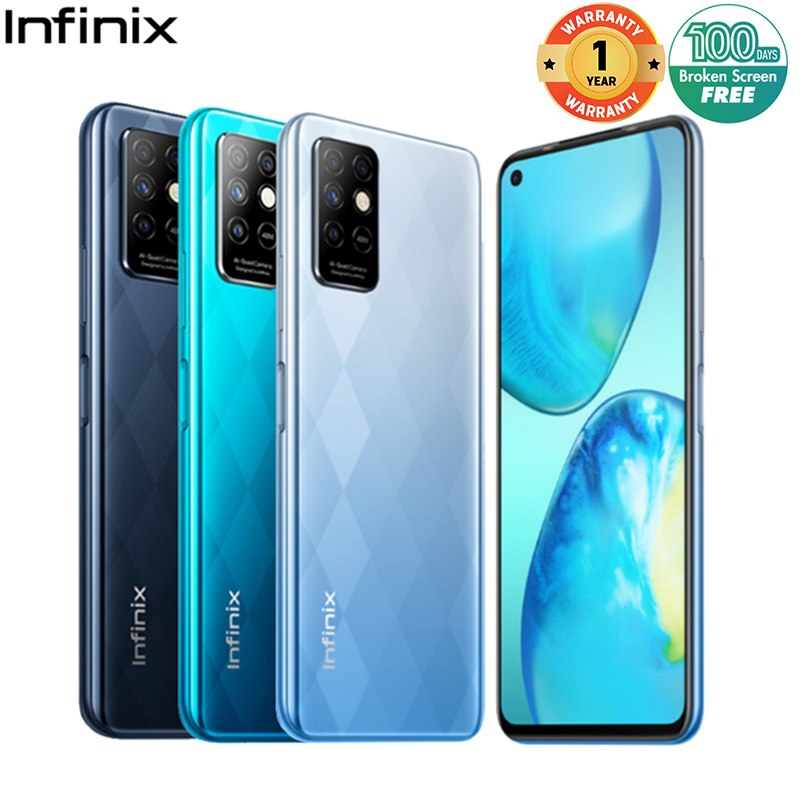 Infinix NOTE 8i 4GB+64GB/128GB Helio G80 6.78" 5200mAh 48MP Night Quad Camera Smart Phone