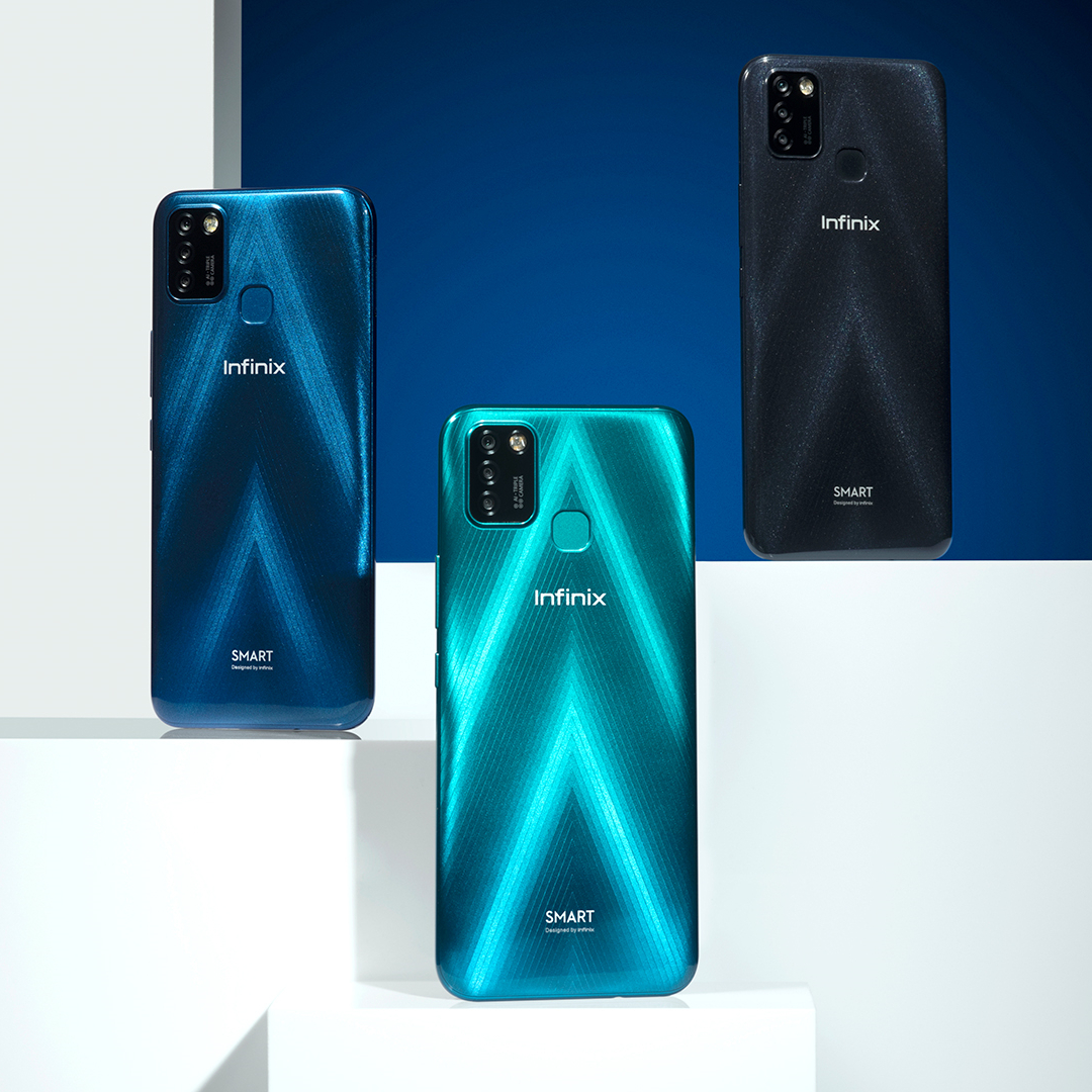 Infinix Smart 5 6.6" 8MP Camera 5000mAh 32GB+2GB 3G Dual SIM Smart Phones Fingerprint unlock Faceunlock