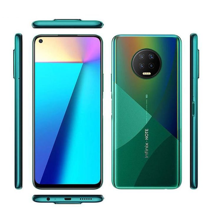 Infinix Note 7 4G Network 64GB+4GB 6.95" 48MP Quad Camera 5000mAh Dual SIM 4G Smart Phones