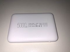 (not for sell) Infinix W0527 5000mAh Powerbank as gift White FREE SIZE