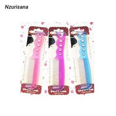 2020 NEW Comb Professional Stainless Steel Anti-Static Hair Comb 17cm RANDOM as picture
