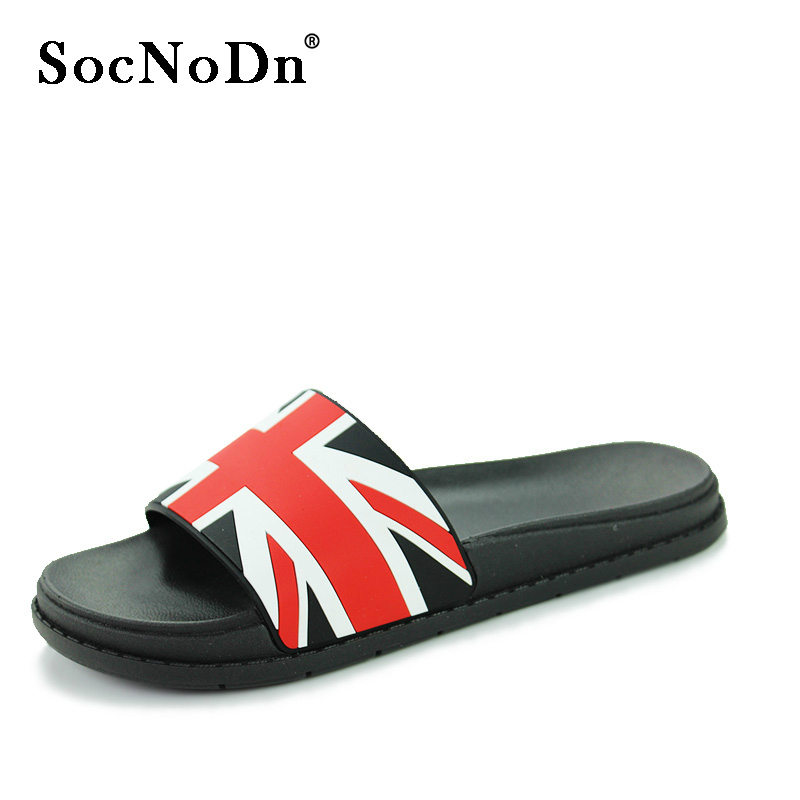 SocNoDn Men Fashion Trend Casual Bathe Slippers Beach Sandals Walking Shoes Home Slippers Quality