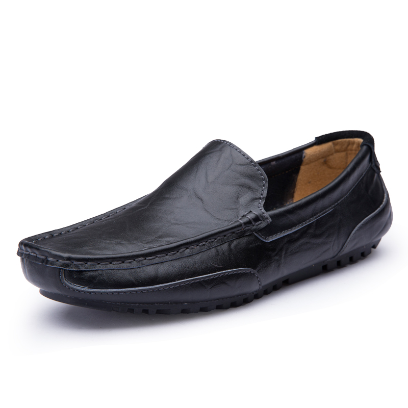 SocNoDn Men&apos;s Fashion Casual Dress Formal Quality Leather Shoes Wedding Banquet Loafers Flats Shoes