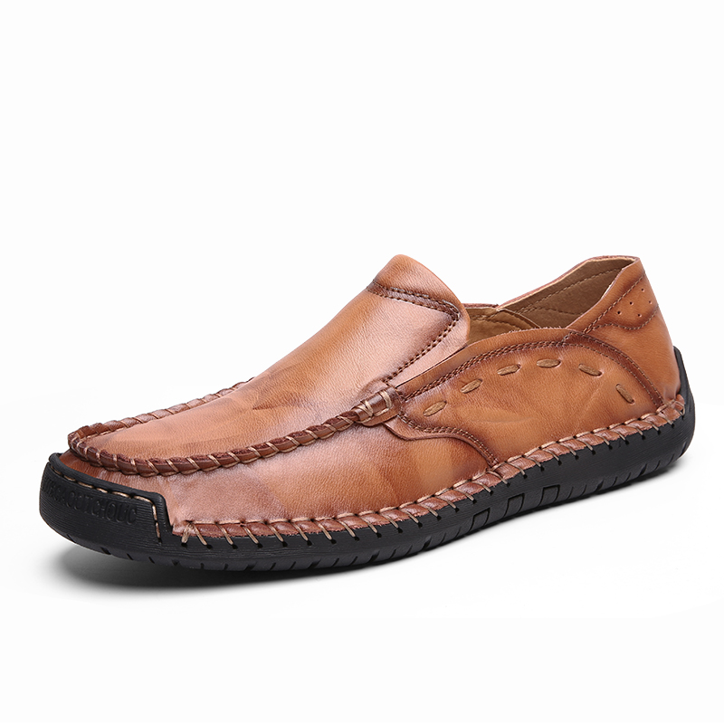 Best Price For Socnodn Men S Casual New Fashion Leather Office Worker Slip On Shoes Loafers Men