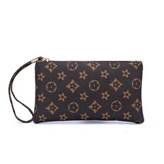 New Product PU fabric lightweight Mini clutch bag coin purse mobile phone bag cosmetic bag convenient and cheap Brown as picture Brown as picture