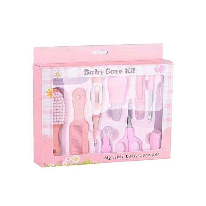 Elegant portable Baby Grooming Nursery care Healthy Kit - Pink