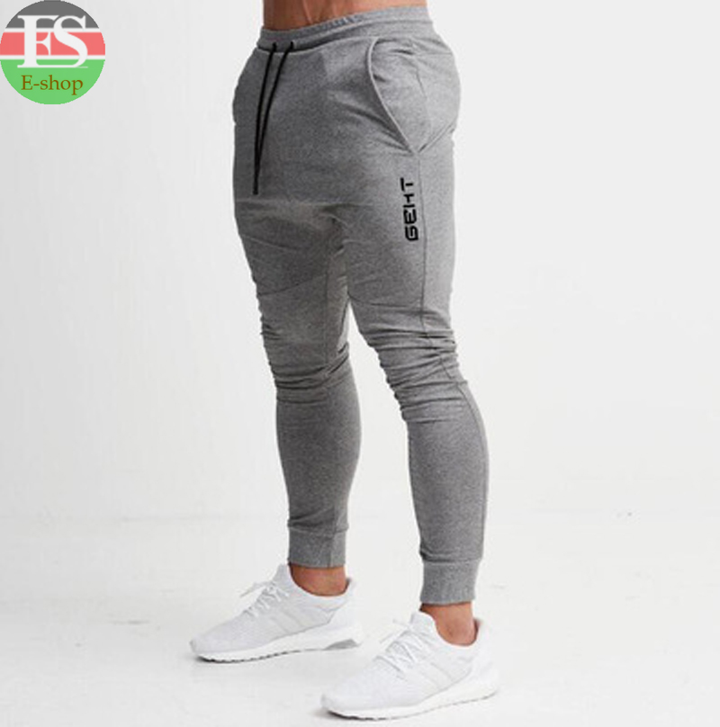 Thin section Pants Men Casual Trouser Jogger Bodybuilding Fitness Sweat Time limited Sweatpants