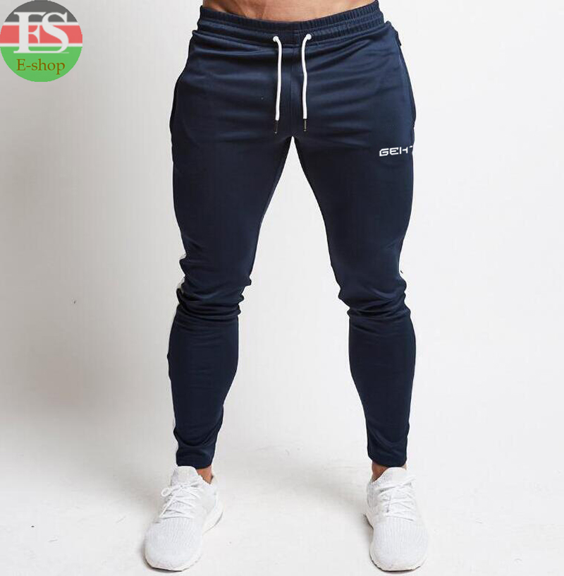 Thin section Pants Men Casual Trouser Jogger Bodybuilding Fitness Sweat Time limited Sweatpants