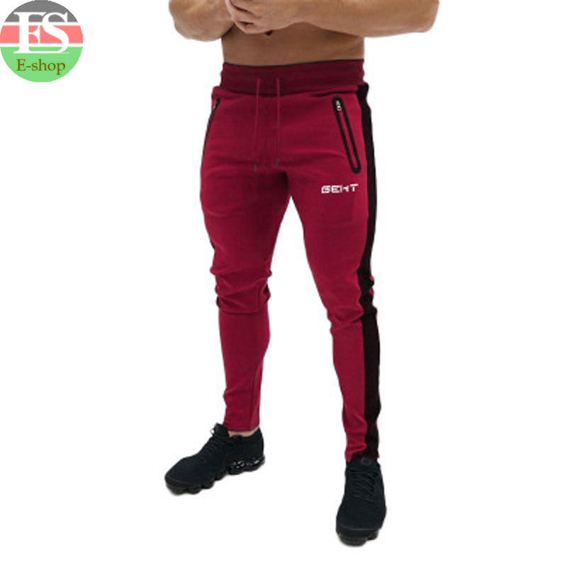 Thin section Pants Men Casual Trouser Jogger Bodybuilding Fitness Sweat Time limited Sweatpants