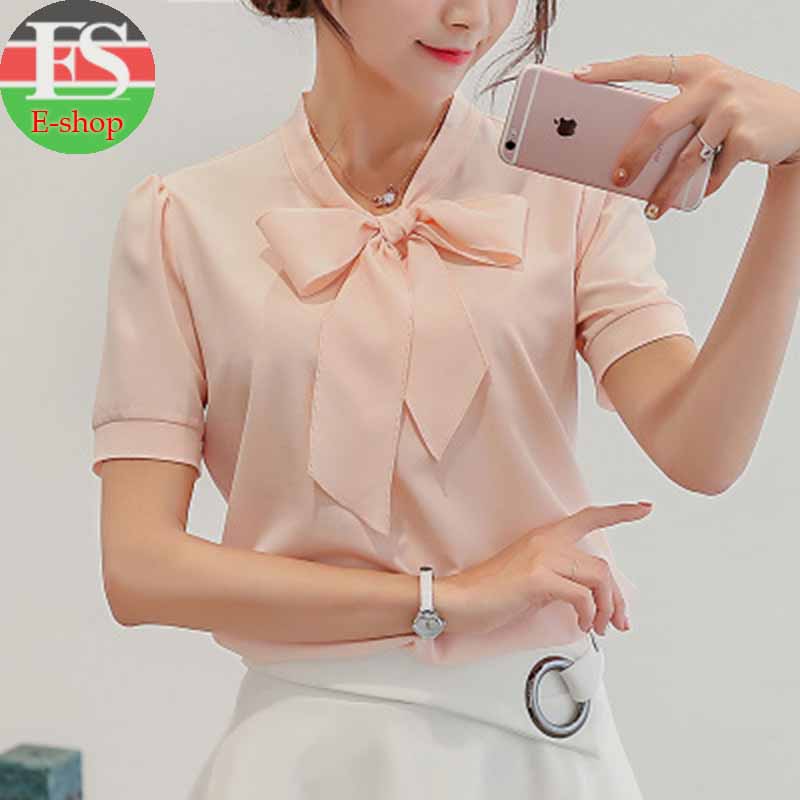 Women Tops And Blouses Office Lady Blouse Slim Shirts Women Blouses Plus Size Tops Casual Shirt
