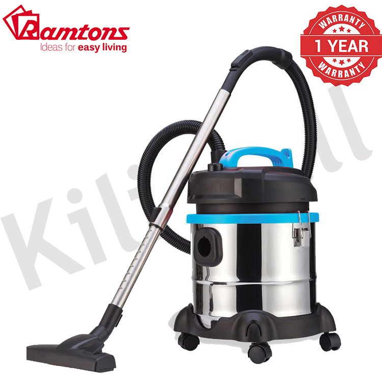 Ramtons RM/553 - 21 Litre Tank Wet And Dry Vacuum Cleaner Canister Vacuums with Stainless steel 21 Liter tank