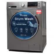 Ramtons RW/154 - 7KG Front Load Washing Machine- Silver,Front Load, Wash Capacity: 7Kg, Fully Automatic, Spin Speed 1400 RPM, Spin drying efficiency,