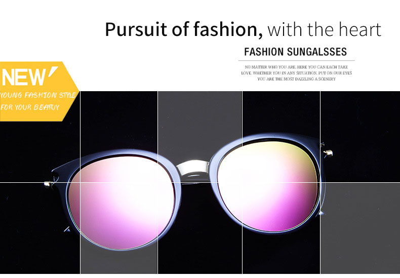 Round Retro Sunglasses for Men and Women Fashion golden design Vintage Classic Frame