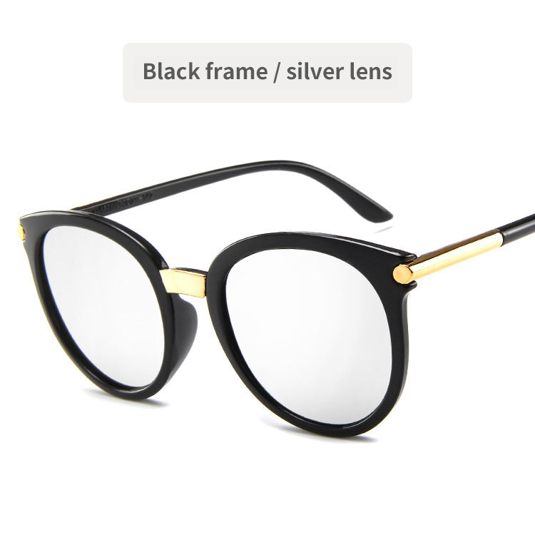 Round Retro Sunglasses for Men and Women Fashion golden design Vintage Classic Frame
